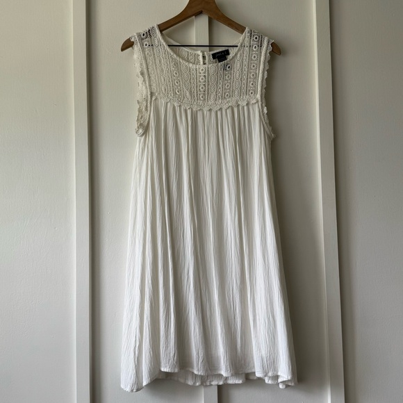 Joei and i White Midi Dress Size‎ Large - Picture 9 of 12